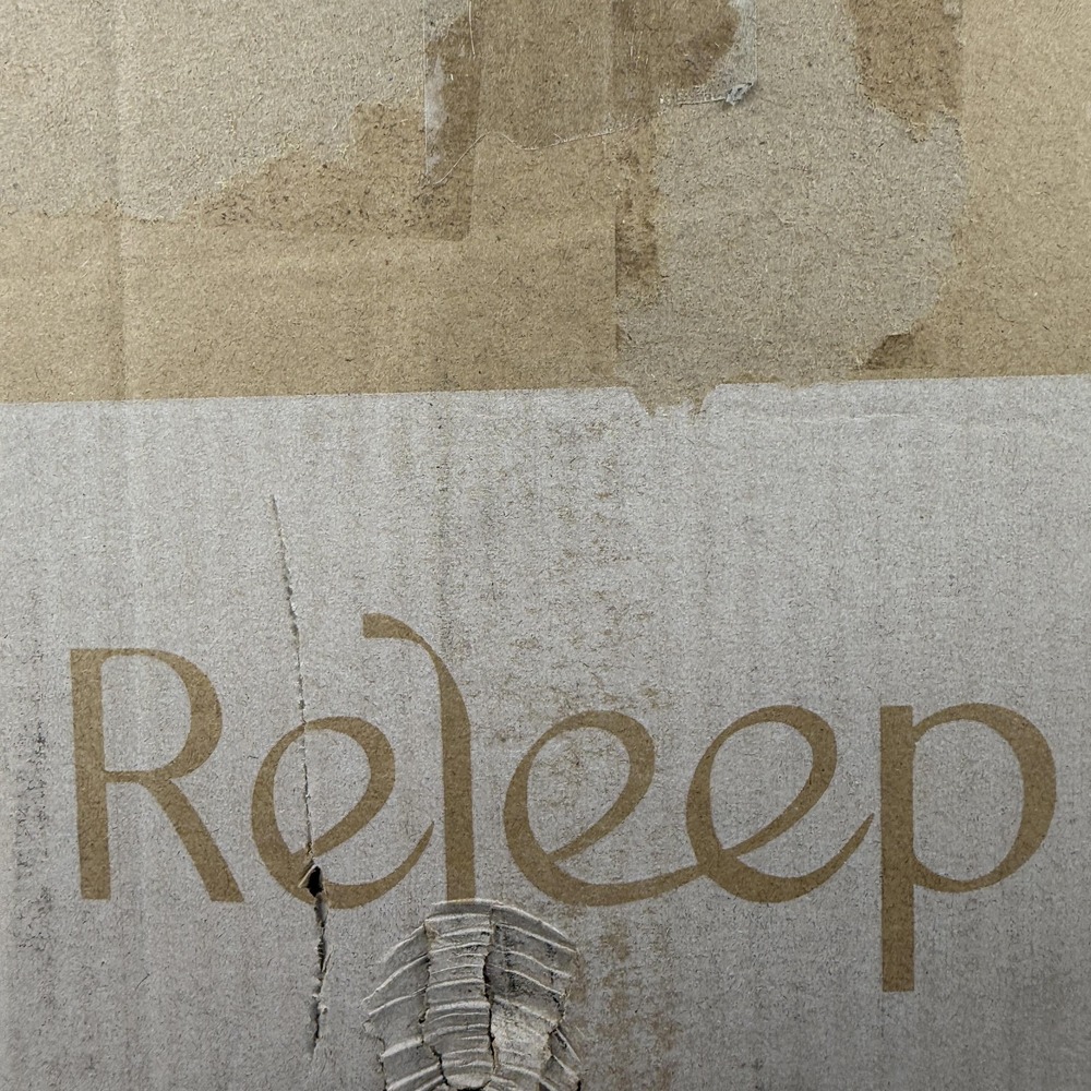 Releep Mattress Topper Twin 2 Inch Memory Foam Re:flip CertiPUR OEKO-TEX White